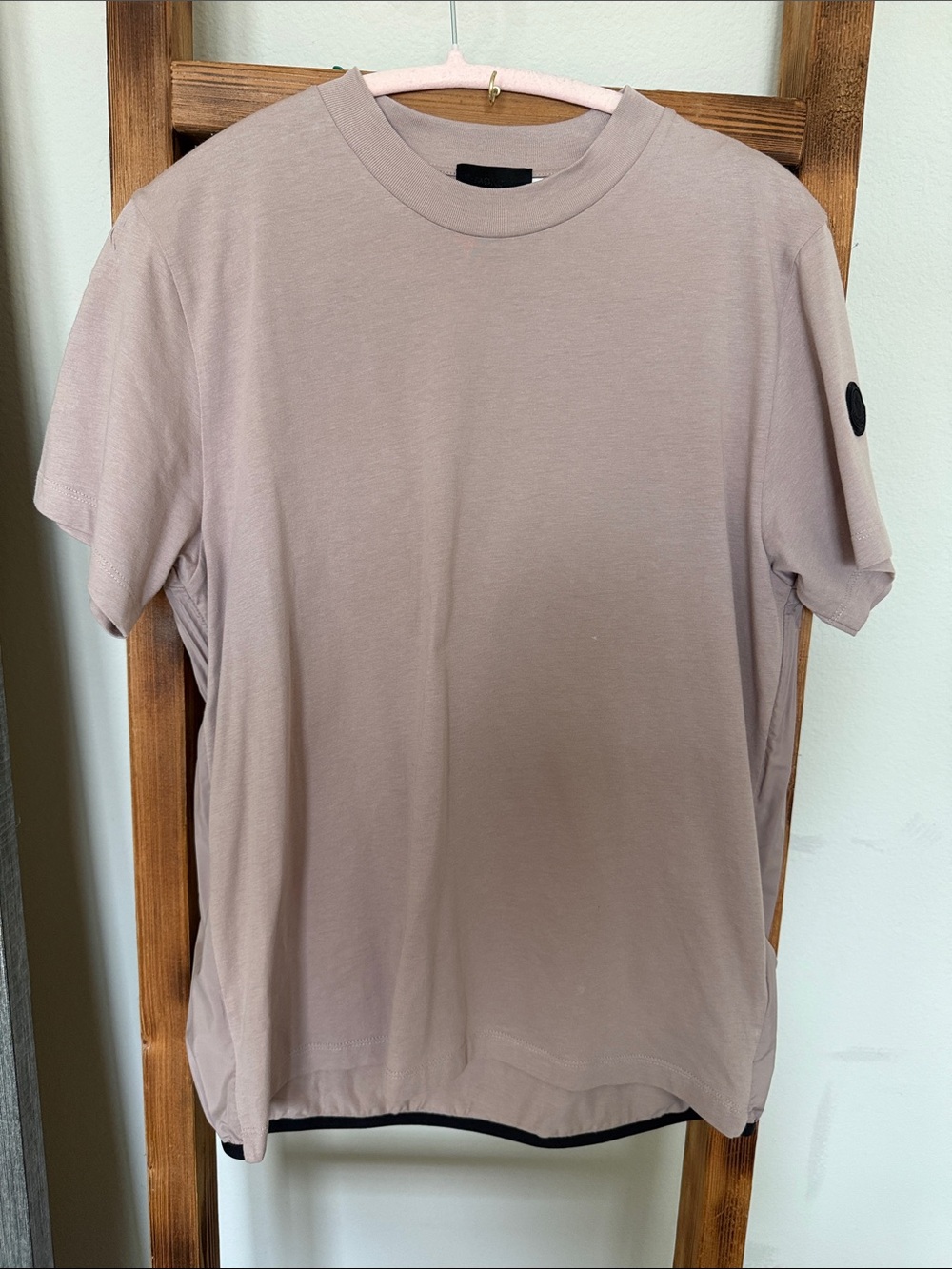 Moncler Black Logo Tee